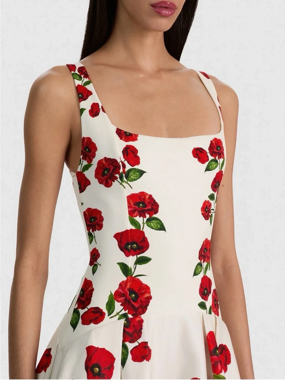 Alice + Olivia Adley Summer Poppy Dress Size 0 | SU26 | Retail $795 - Picture 6 of 11